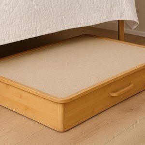 Eco Friendly Bamboo Under Bed Organizer
