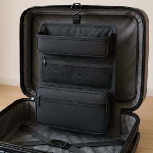 Deluxe Hanging Suitcase Organizer System
