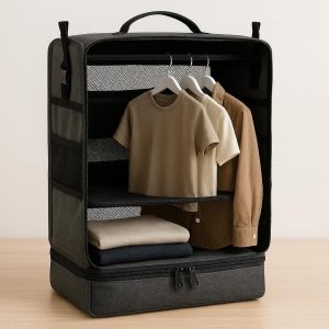 Compact Foldable Travel Wardrobe Bag