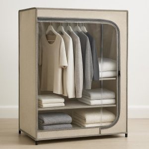 Clear View Zippered Wardrobe Storage Solution