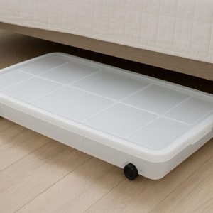 Low Profile Wheeled Under Bed Storage Box